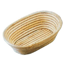 187-12 籐製醗酵カゴ 小判型
